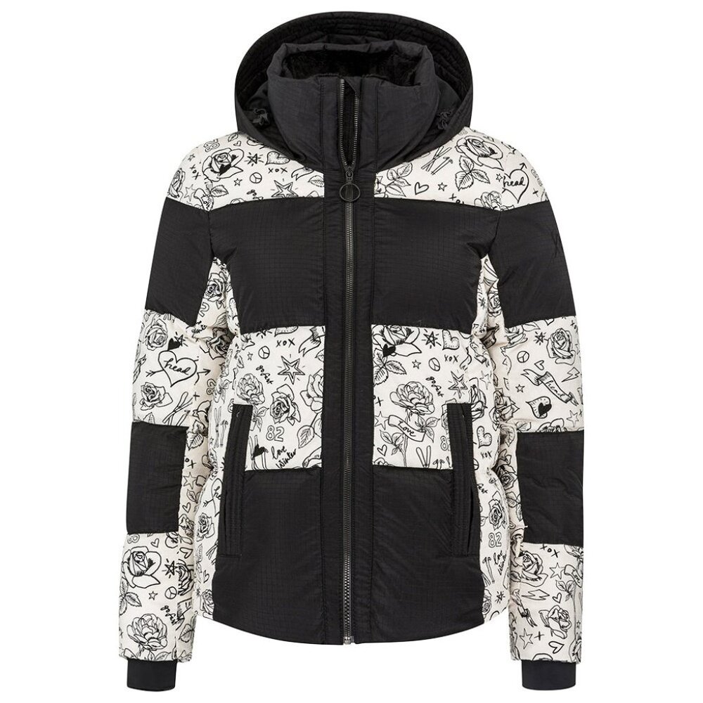 NEW! $850 Head Sportswear x Lindsey Vonn Ashley Down Ski Jacket! M Black Creme